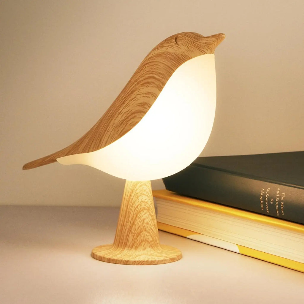 Art Deco Bird Night Lamp – Touch Sensor Ambient Lighting