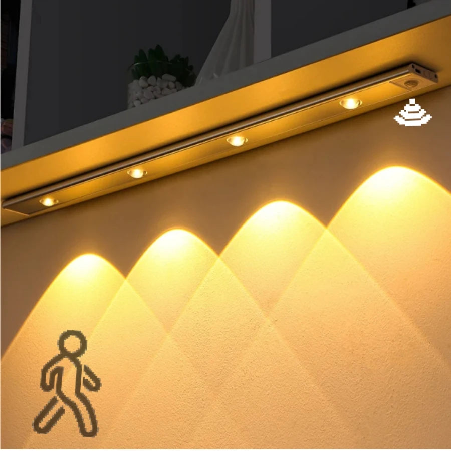 Motion Sensor LED Cabinet Light – Wireless Under Cabinet Lighting