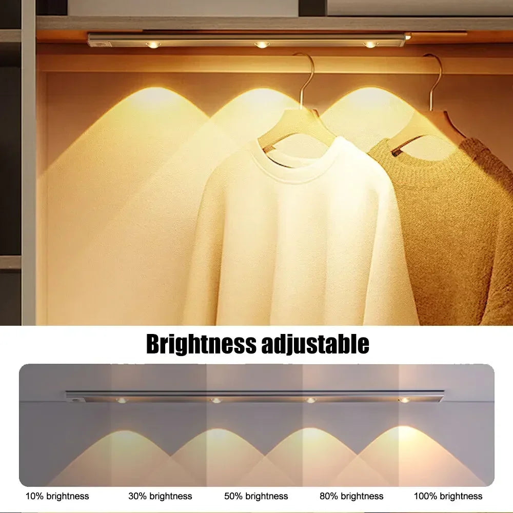 Motion Sensor LED Cabinet Light – Wireless Under Cabinet Lighting
