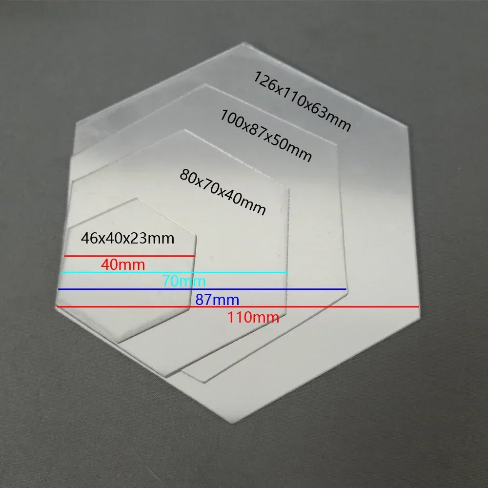 Hexagon Mirror Wall Panels
