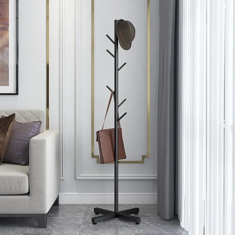 LuxeTree™ Floor Coat Rack – Multifunction Storage Organizer